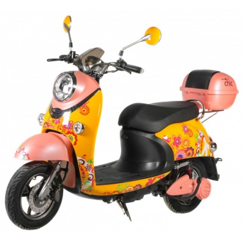 chic__yellow__01-800x800 Електроскутер Maxxter Chic - Зображення 1