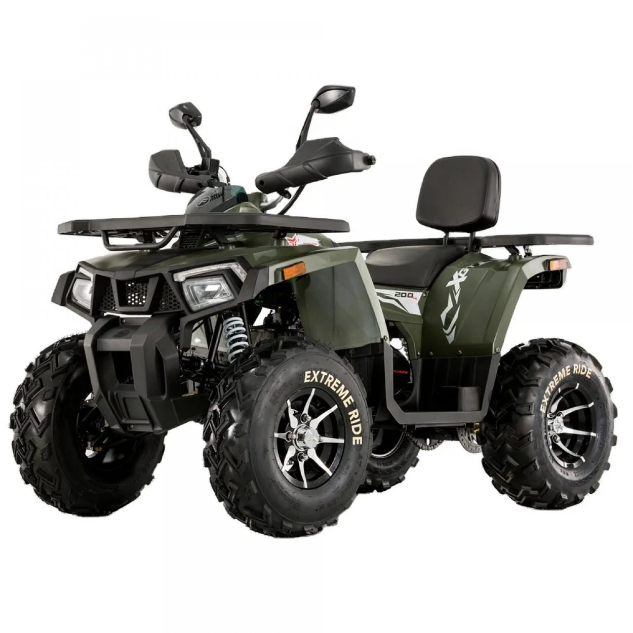 comman-atv-shark-200-1250x1250 Квадроцикл Comman Shark 200 200cc (Автомат, 4×2, CVT) - Зображення 1