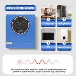 5 кВт + 2,56 кВт Комплект інвертор Anenji з WiFi-модулем + акумулятор Datouboss LiFePO4 48V 50Ah, резервне безперебійне живлення - Зображення 5