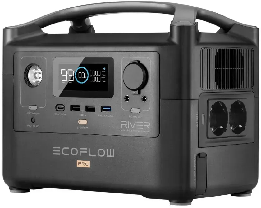 45679353301672 Зарядна станція EcoFlow River Pro 720Wh 600W - Зображення 1