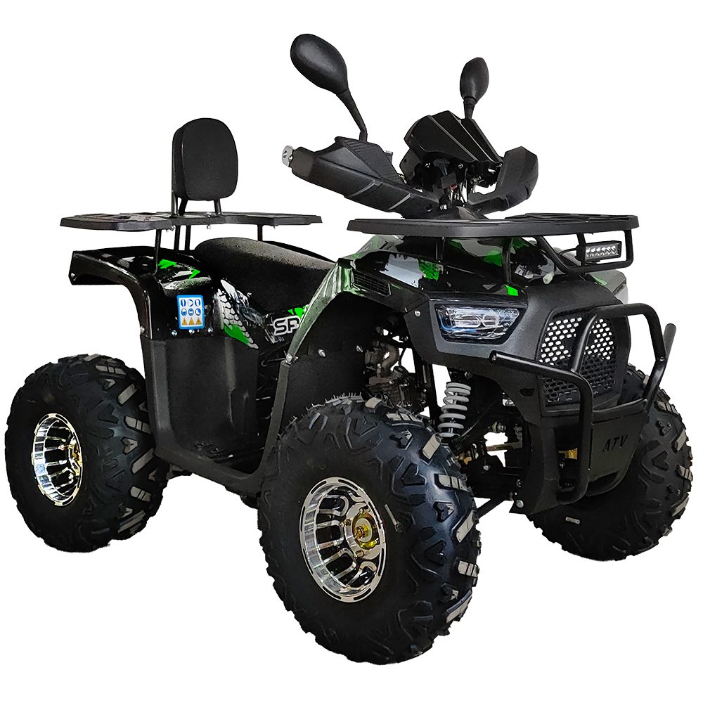 kvadrocikl-sp125-12e-green-01-1000x1000 (1) Квадроцикл SPARK SP125-12E 125cc 4T (Автомат, Реверс) - Зображення 1
